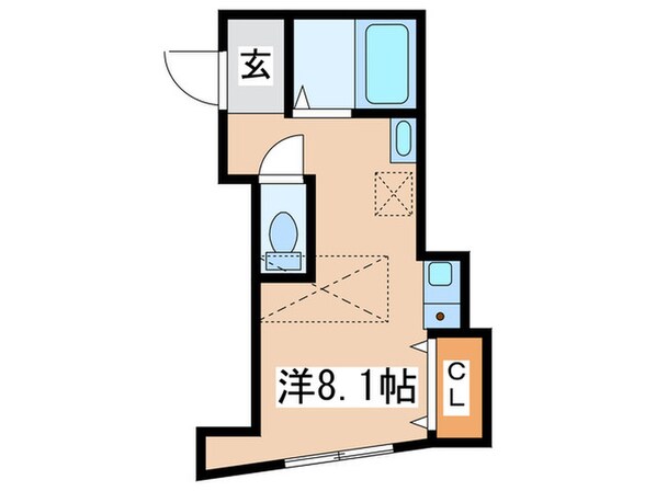 ディアレスト十間坂の物件間取画像